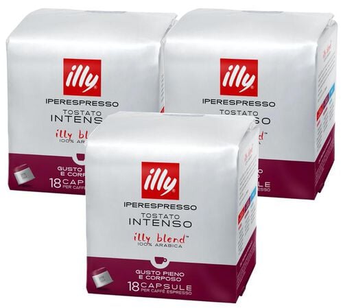 54 Capsules Iperespresso Torr&eacute;faction Intenso - Illy