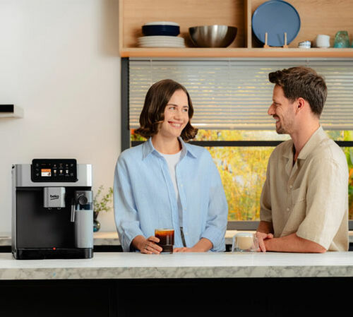 Expresso Broyeur BEKO Latte Noire CEG7348X image number 5
