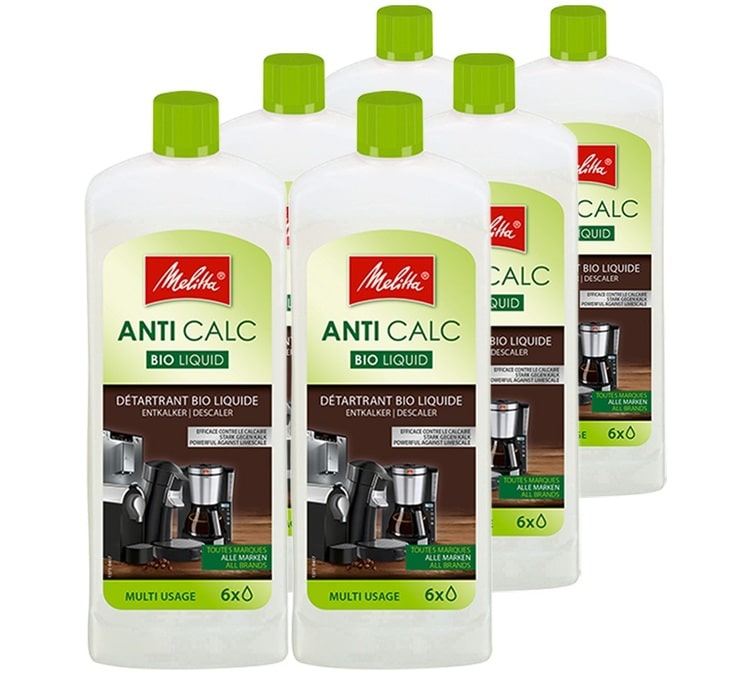 Melitta Anti-Calc Bio liquid descaler - 6x250ml bottle