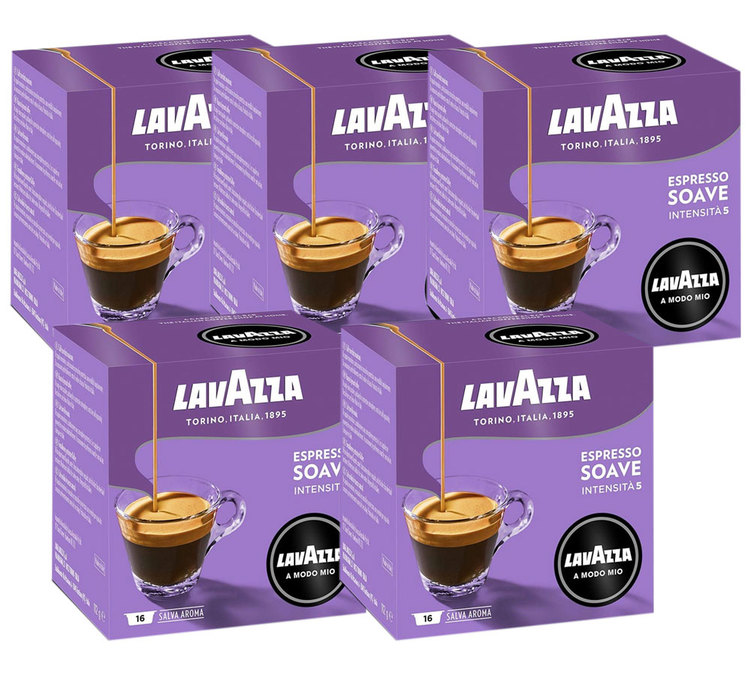 Lavazza Espresso Soave A Modo Mio x 80 Lavazza coffee pods