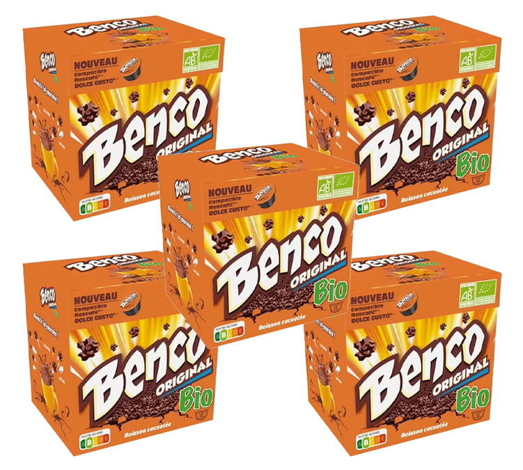 Benco Dolce Gusto pods Organic Hot Chocolate x 60 servings