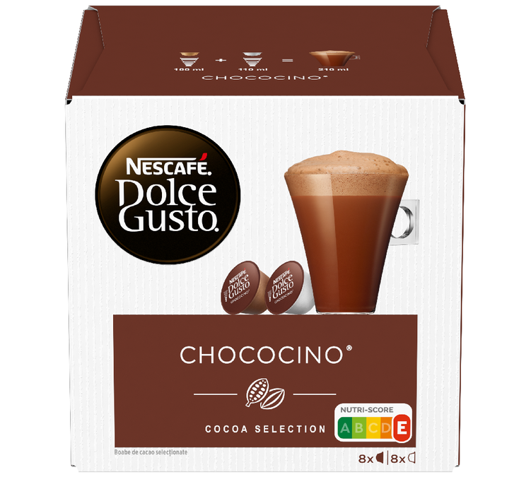 Egoïsme Zichtbaar Achtervolging Nescafé Dolce Gusto pods Chococino x 8 servings