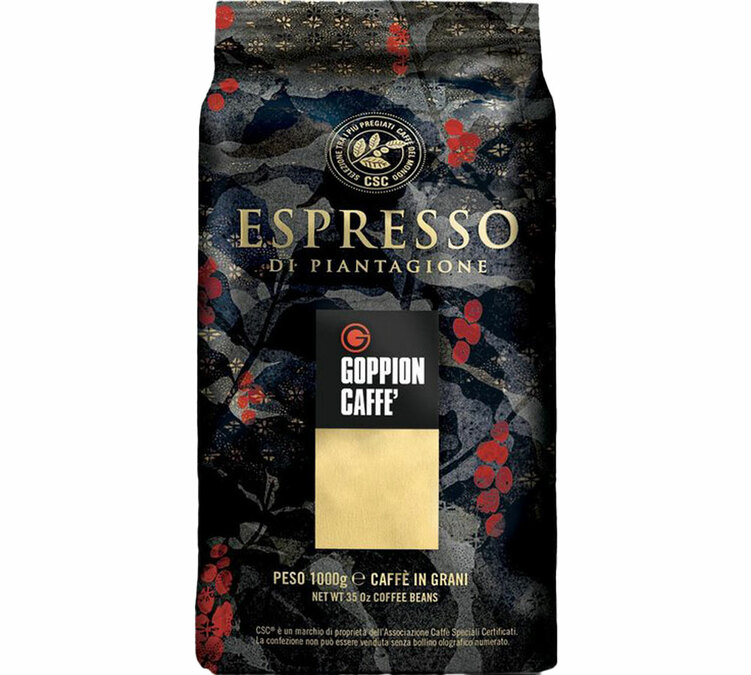 Goppion Caffè Coffee Beans CSC Certified Espresso Italiano 1kg