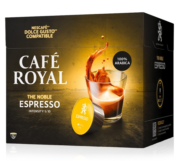 Café Royal Dolce Gusto pods Espresso x 16 coffee pods