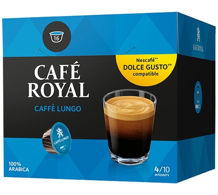 Café Royal Dolce Gusto pods Caffè Lungo x 16 coffee pods