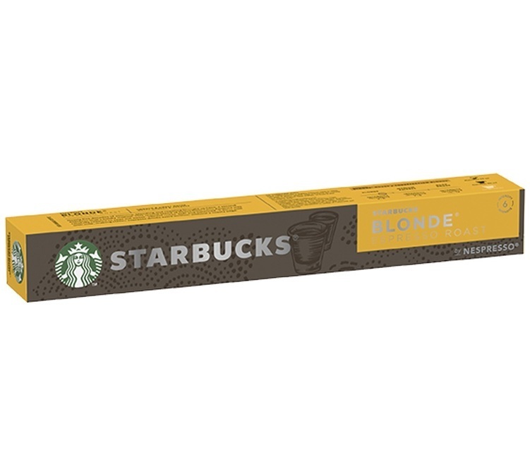 Starbucks Espresso Blonde Roast x 10 Nespresso® pods