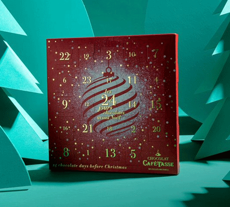 Café Tasse Chocolate Advent Calendar 2022