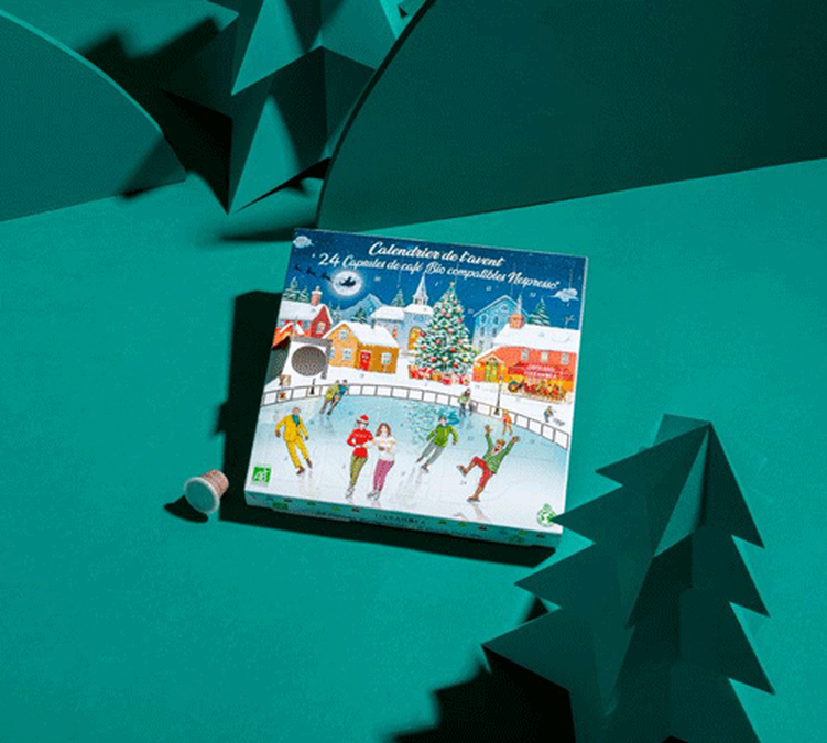 Terramoka Organic Nespresso Advent Calendar 2022 24 coffee pods