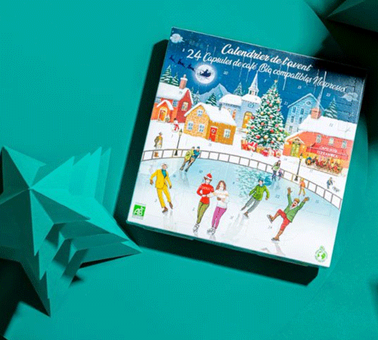 Terramoka Organic Nespresso Advent Calendar 2022 24 coffee pods