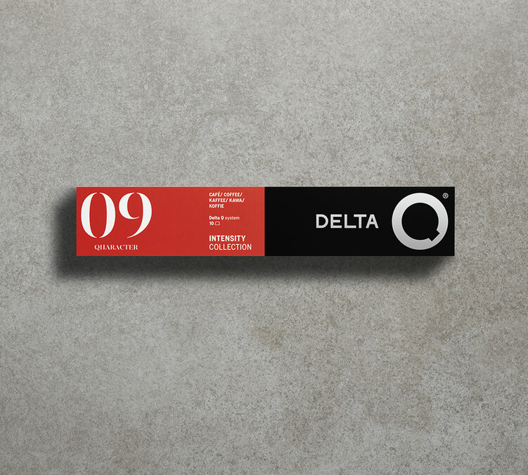 N°9 DeltaQ Qharacter x 10 coffee capsules