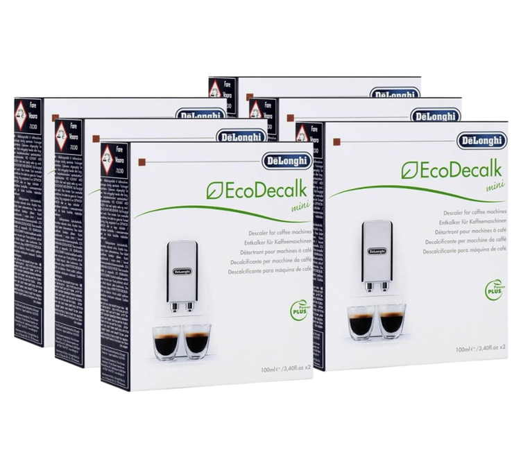 Pack of 12 Delonghi EcoDecalk Eco-friendly Descaler DLSC200 100ml