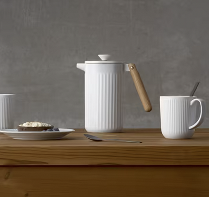 Bodum French Press Douro Porcelain White Cafetière 8 cups