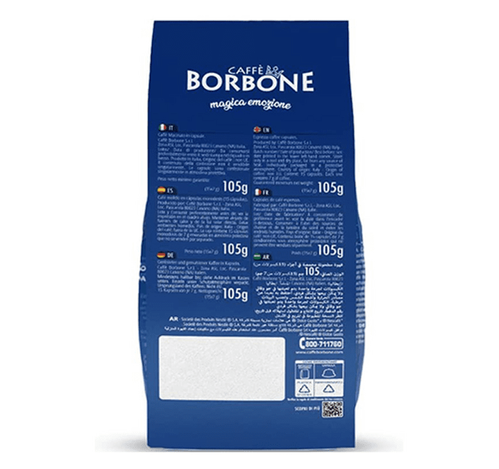 Caffè Borbone Blue Blend - Capsules Nescafè Dolce Gusto