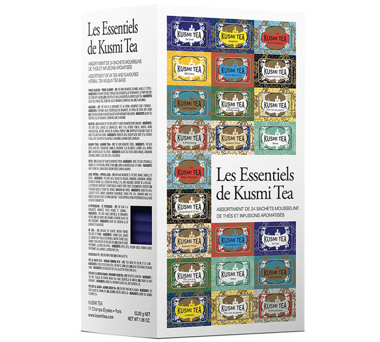 Kusmi Tea Essential Selection Pack 24 tea bags
