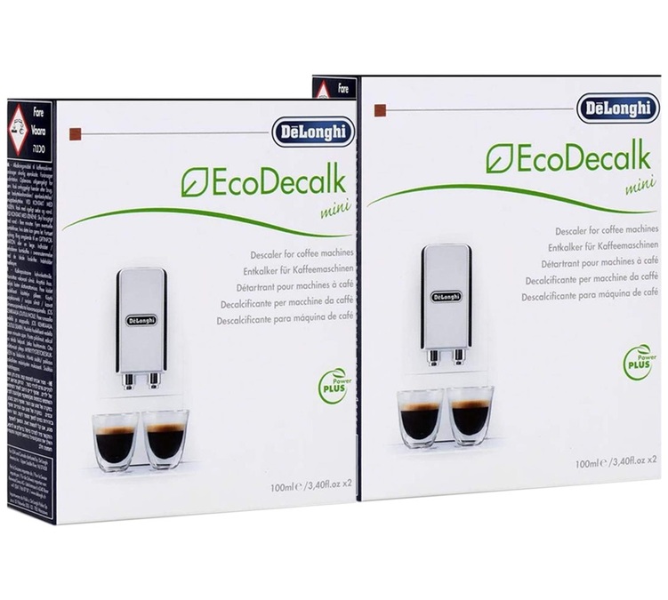 Delonghi EcoDecalk ecofriendly descaler 2 x 100ml