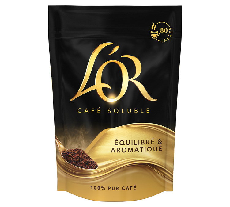 Instant Coffee L'Or Classic 100 Arabica 150g refill