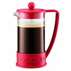 Bodum Brazil French Press in Red - 1L