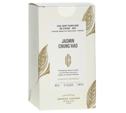 George Cannon Jasmin Chung Hao pure origin organic jasmine green tea - 20 sachets