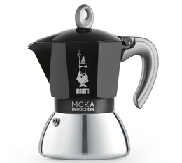 Bialetti Moka Induction Coffee Pot Black - 4 cups
