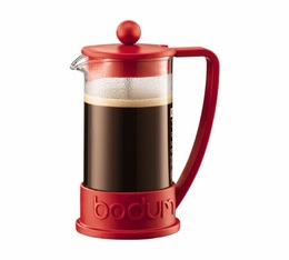 Bodum Brazil 3-cup French Press in Red - 350ml