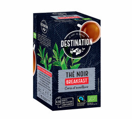 Destination 'Premium' Organic Breakfast tea - 20 sachets
