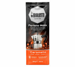 Bialetti Ground Coffee Perfetto Moka Caramel for Moka Pot - 250g