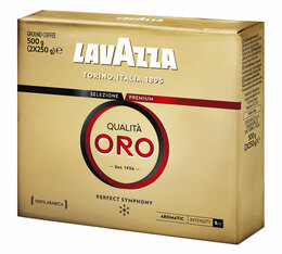 Lavazza Ground Coffee Qualita Oro - 2 x 250g