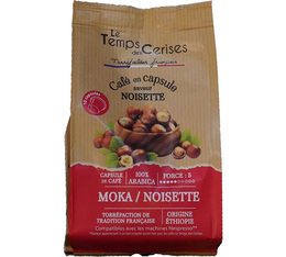 Le Temps des Cerises Nespresso* Original Compatible Hazelnut Flavoured Capsules x 10