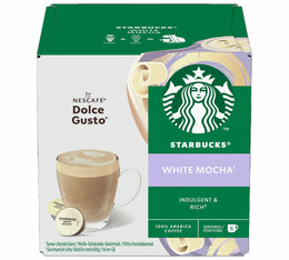 12 Nescafé* Dolce Gusto* Compatible Pods Mocha White Chocolate – STARBUCKS
