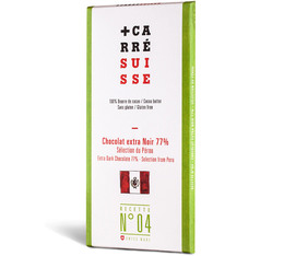 Carré Suisse No 4 Peruvian Grand Cru 77% Dark Chocolate Bar - 100g