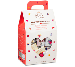 Dolfin Chocolate Love Selection Box 6 Flavours - 250g