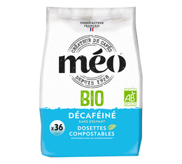 Senseo Compatible Pods Cafés Méo Organic Decaf Coffee x 36