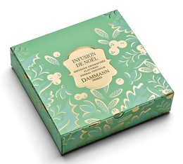 Dammann Frères Christmas Herbal tea Gift Set x 6 Tea Bags