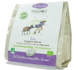 Terramoka Inès Senseo Organic Coffee Pods x 16 Senseo pods