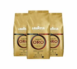 Lavazza Coffee Beans Qualita Oro - 3 x 1kg