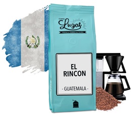 Ground coffee for filter coffee machines: Guatemala - El Rincon - 250g - Cafés Lugat
