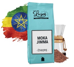 Ground coffee for Hario/Chemex coffee makers : Ethiopia - Moka Jimma - 250g - Cafés Lugat