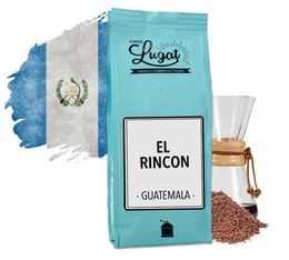 Ground coffee for Hario/Chemex coffee makers : Guatemala - El Rincon - 250g - Cafés Lugat