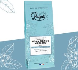 Cafés Lugat Ground Coffee Moka Sidamo Marabou Universal grind - 250g