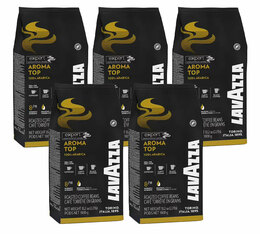 Lavazza Coffee Beans Aroma Top - 5 x 1kg