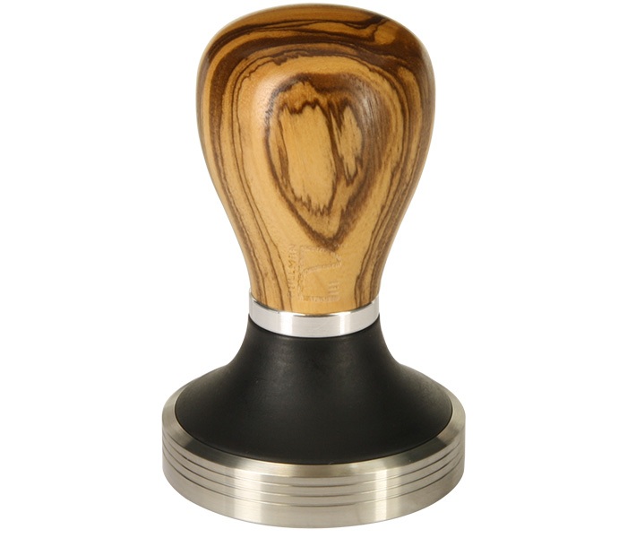 Pullman Tamper with 58.3mm base Olive wood handle