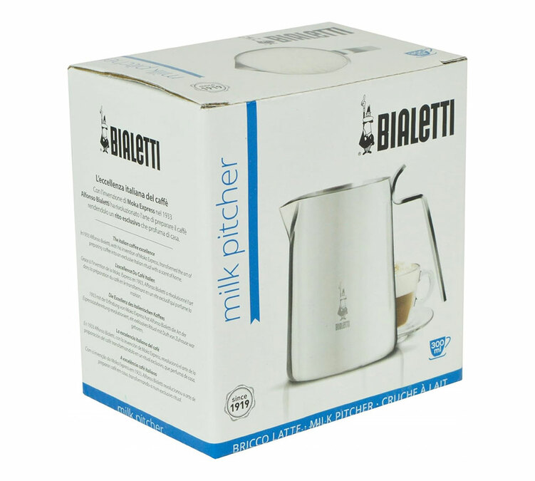 Bialetti Stainless Steel Milk Jug Elegance 300ml