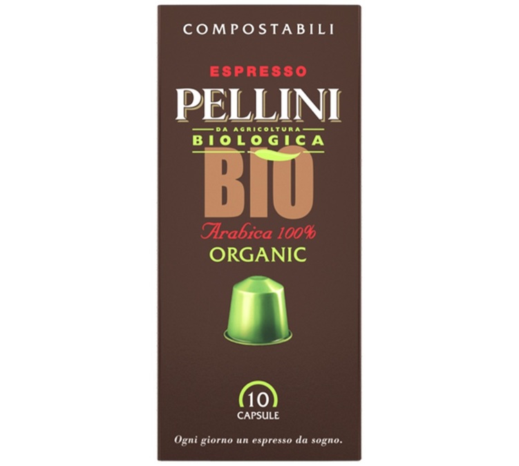 Pellini 'Bio' organic coffee capsules 