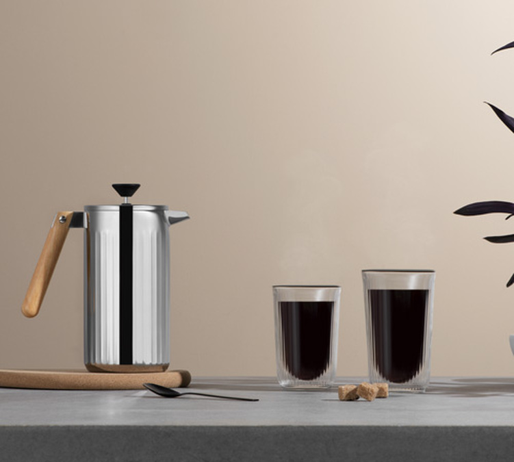 Bodum French Press Douro Stainless Steel Cafetière 8 cups