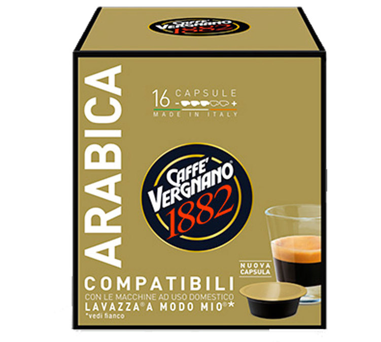 Lavazza A Modo Mio capsules Caffè Vergnano Arabica x 16 Lavazza coffee pods