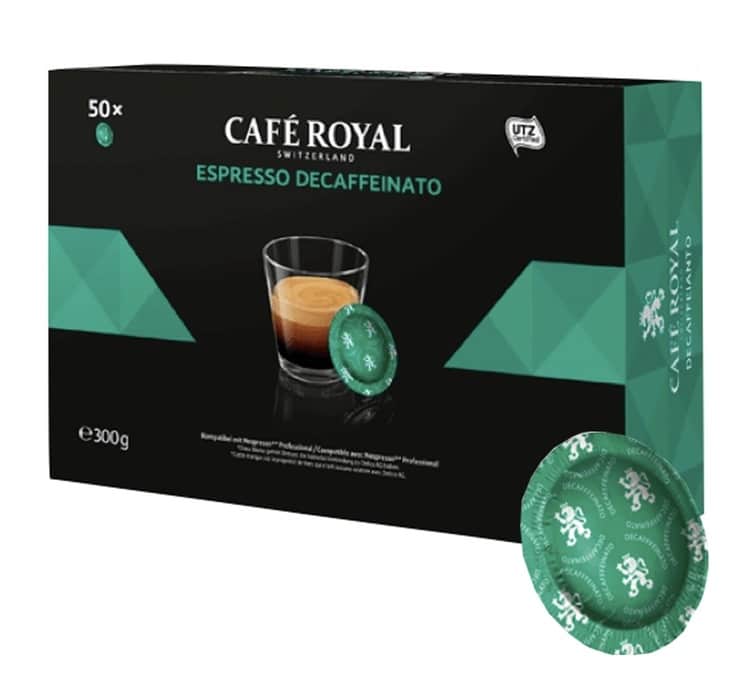 Royal Nespresso® Professional Decaf Capsules x50