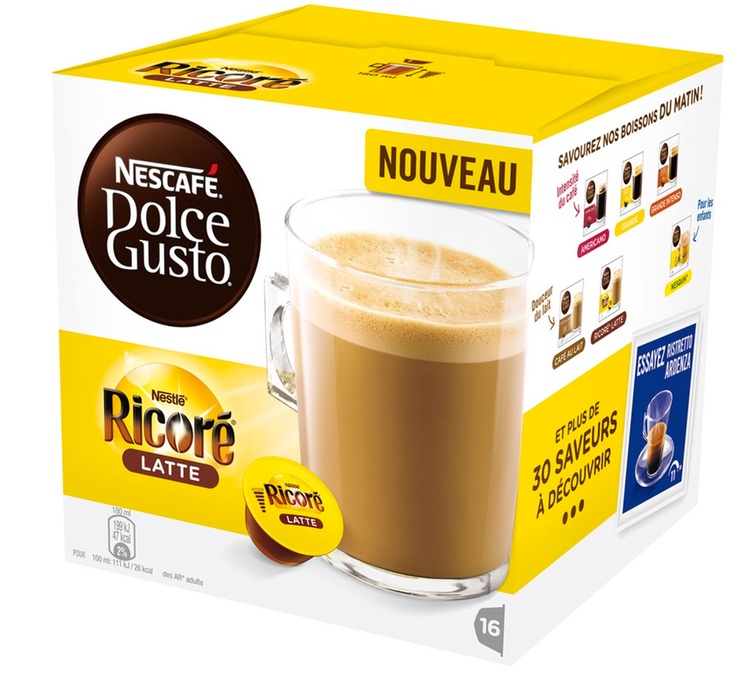 Nescafé Dolce Gusto pods Ricoré Latte x 