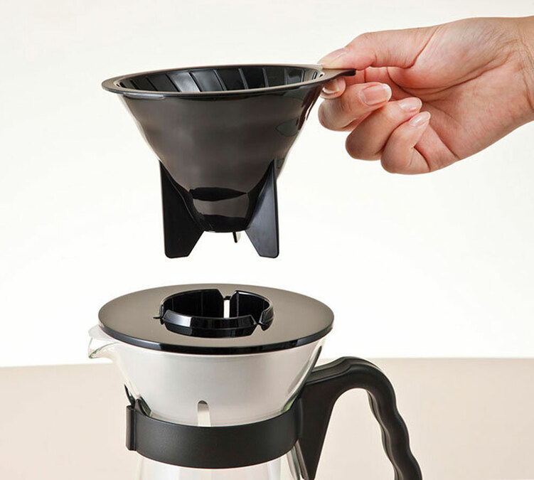 Hario V60 Ice Coffee Maker Fretta in Black 700ml