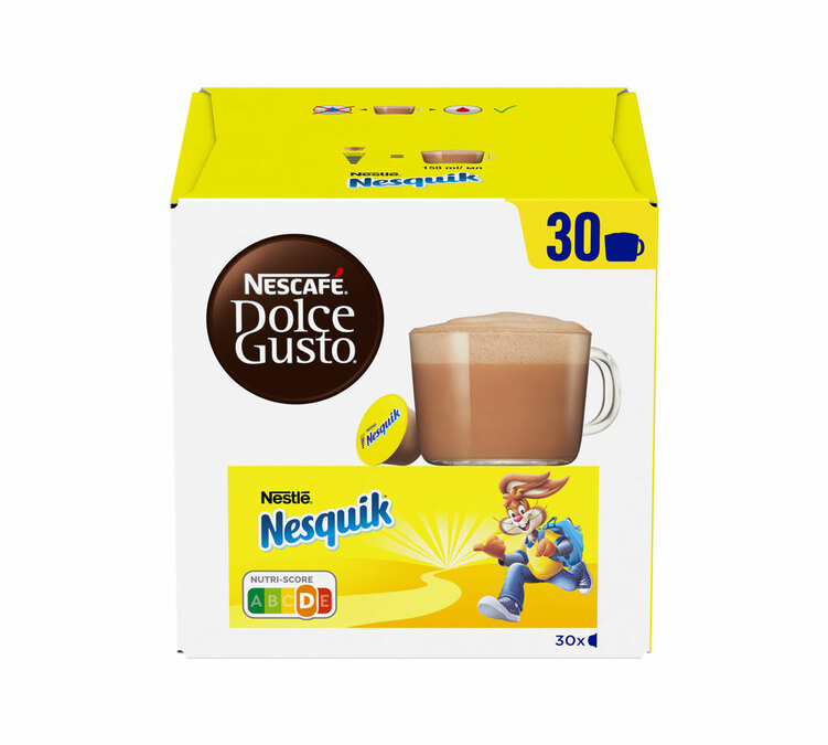 30 Nescafé Dolce Gusto Pods Nesquik Hot Chocolate