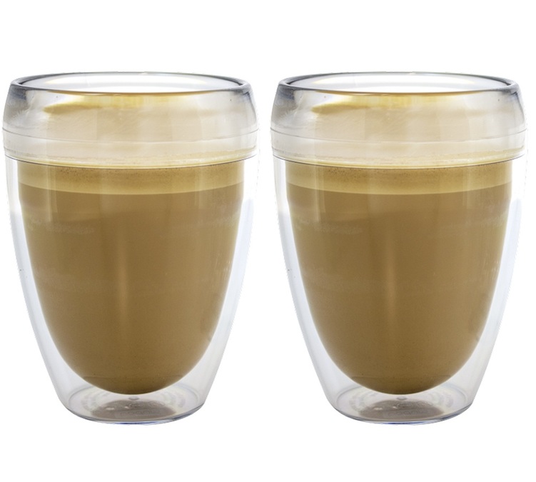 Bodum Pavina Outdoor Set of 2 Double Wall Plastic Cups 35 cl